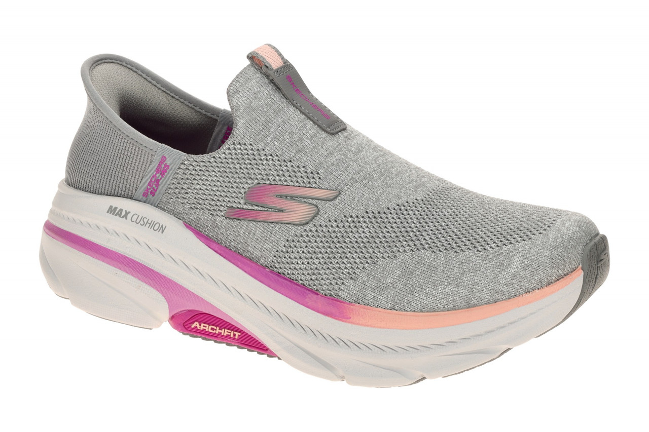 Skechers MAX CUSHIONING ARCH FIT 2.0 128945 GYPK grau - sportliche Slipper f?... 1 Skechers MAX CUSHIONING ARCH FIT 2.0 128945 GYPK grau - sportliche Slipper f?...