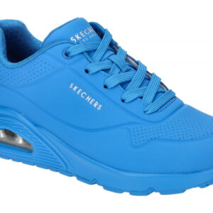 Skechers UNO 73667 BLU blau - sportliche Halbschuhe f?r Damen