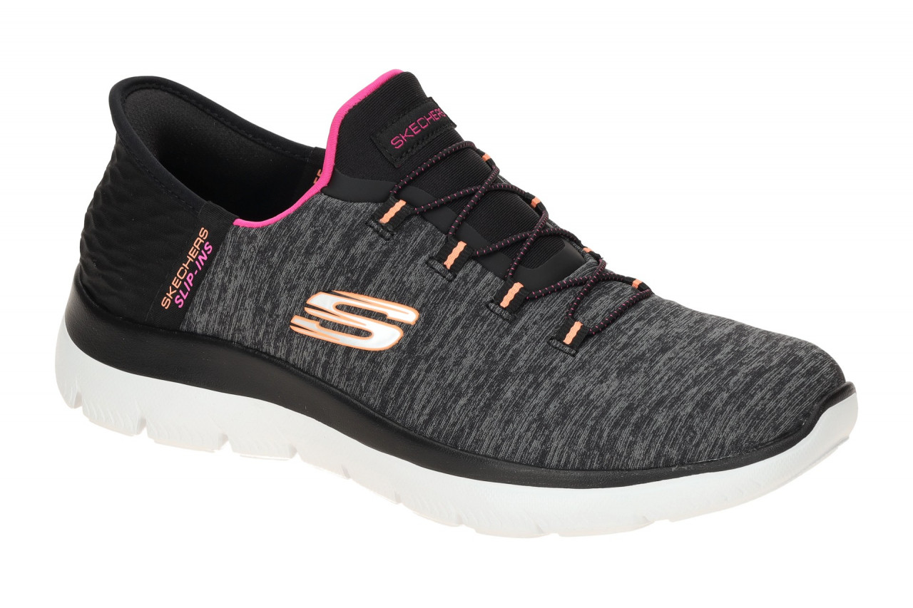 Skechers SUMMITS 149937 BKMT dunkel-grau - Sneakers f?r Damen 1 Skechers SUMMITS 149937 BKMT dunkel-grau - Sneakers f?r Damen
