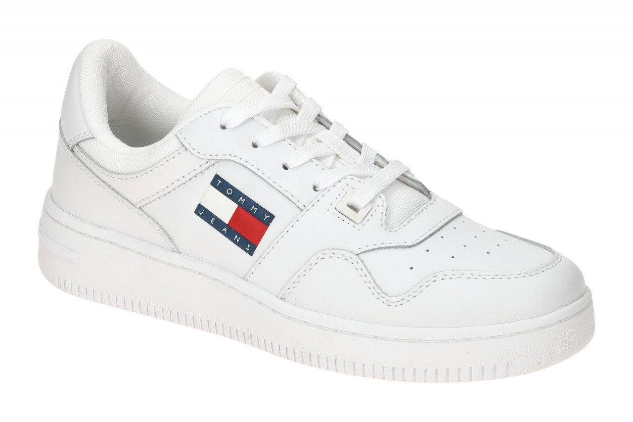 Tommy Hilfiger TJW RETRO BASKET ESS EN02505 YBS wei? - sportliche Halbschuhe ... 1 Tommy Hilfiger TJW RETRO BASKET ESS EN02505 YBS wei? - sportliche Halbschuhe ...