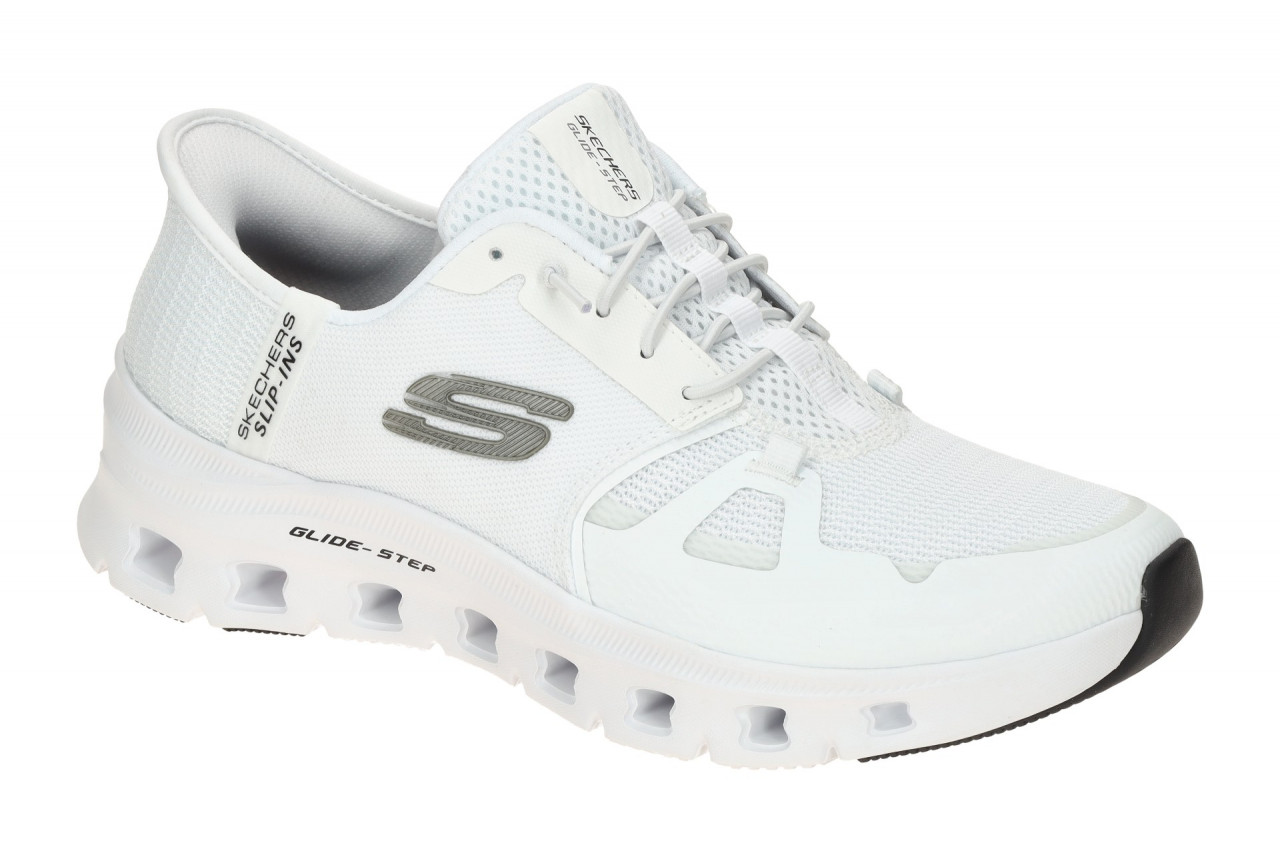 Skechers GLIDE STEP 150420 WHT wei? - sportliche Slipper f?r Damen 1 Skechers GLIDE STEP 150420 WHT wei? - sportliche Slipper f?r Damen