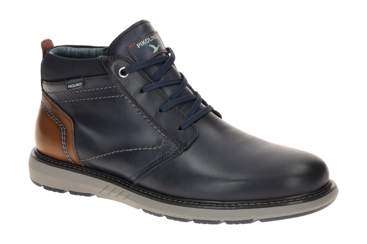 Pikolinos BILBAO M8D-8050C1 blue dunkel-blau - elegante Stiefelette f?r Herren 1 Pikolinos BILBAO M8D-8050C1 blue dunkel-blau - elegante Stiefelette f?r Herren
