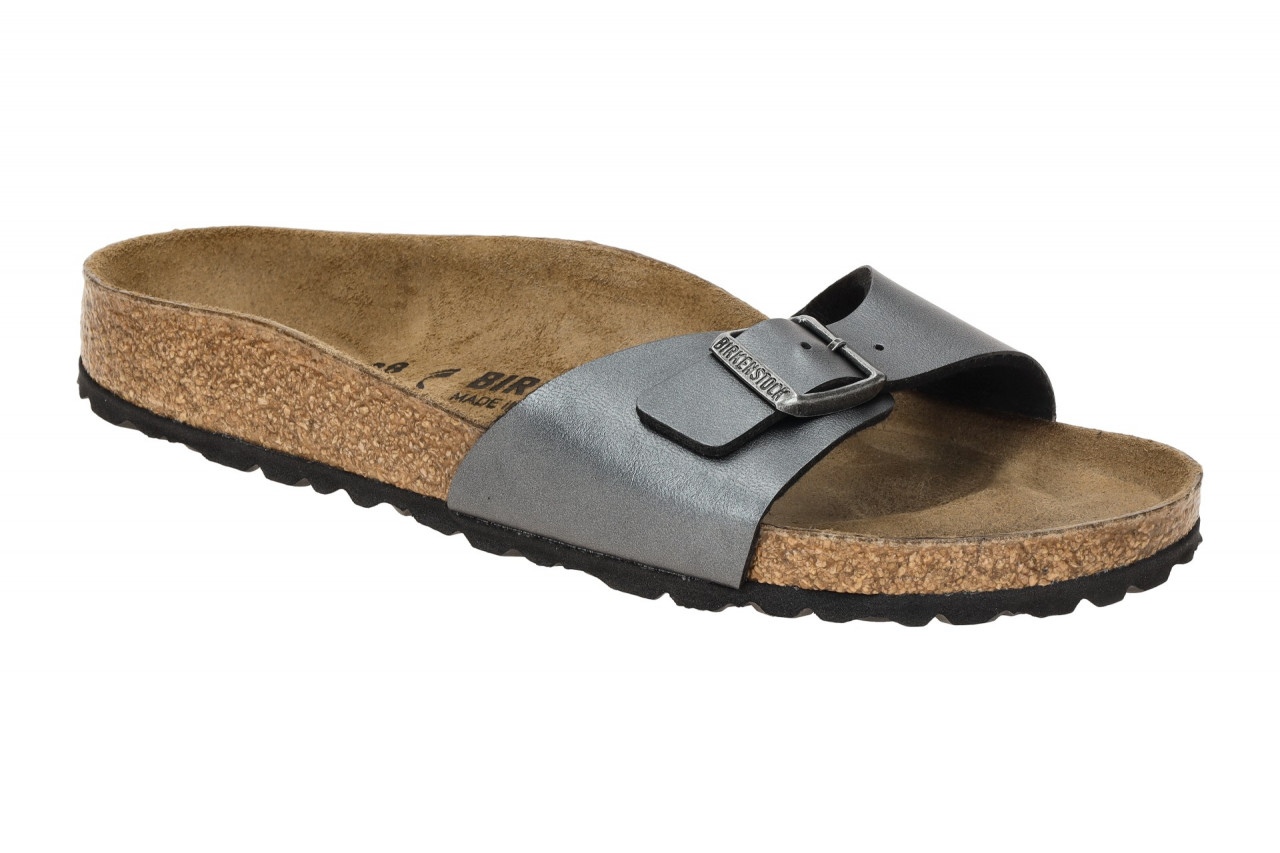 Birkenstock MADRID BS 1021532 dunkel-grau - Pantolette f?r Damen 1 Birkenstock MADRID BS 1021532 dunkel-grau - Pantolette f?r Damen