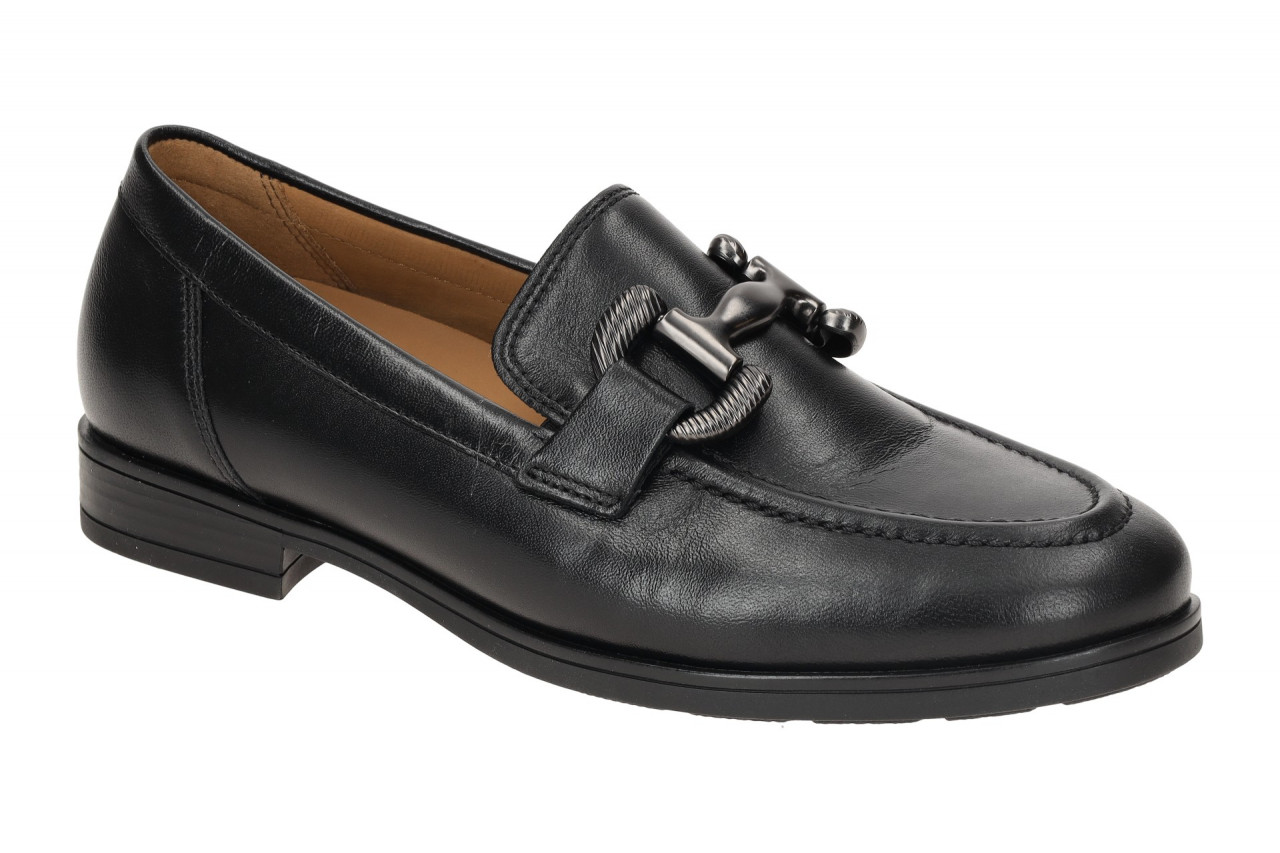 Gabor FLORENZ 72.422.37 schwarz - elegante Slipper f?r Damen 1 Gabor FLORENZ 72.422.37 schwarz - elegante Slipper f?r Damen