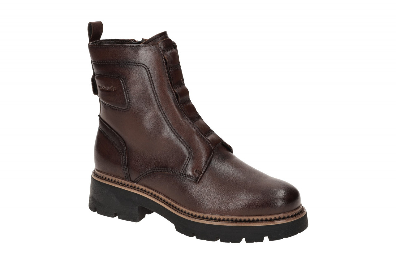 Tamaris Stiefelette Boots braun cognac Leder 1-25420-43 1 Tamaris Stiefelette Boots braun cognac Leder 1-25420-43