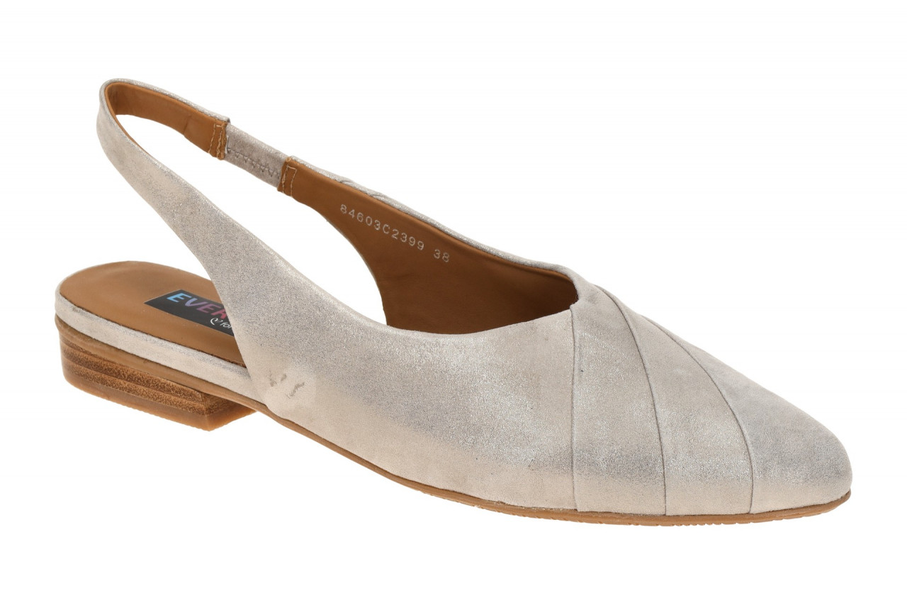 Everybody BRUNILDE 84603C2399 DR700 grau - Sling Pumps f?r Damen 1 Everybody BRUNILDE 84603C2399 DR700 grau - Sling Pumps f?r Damen