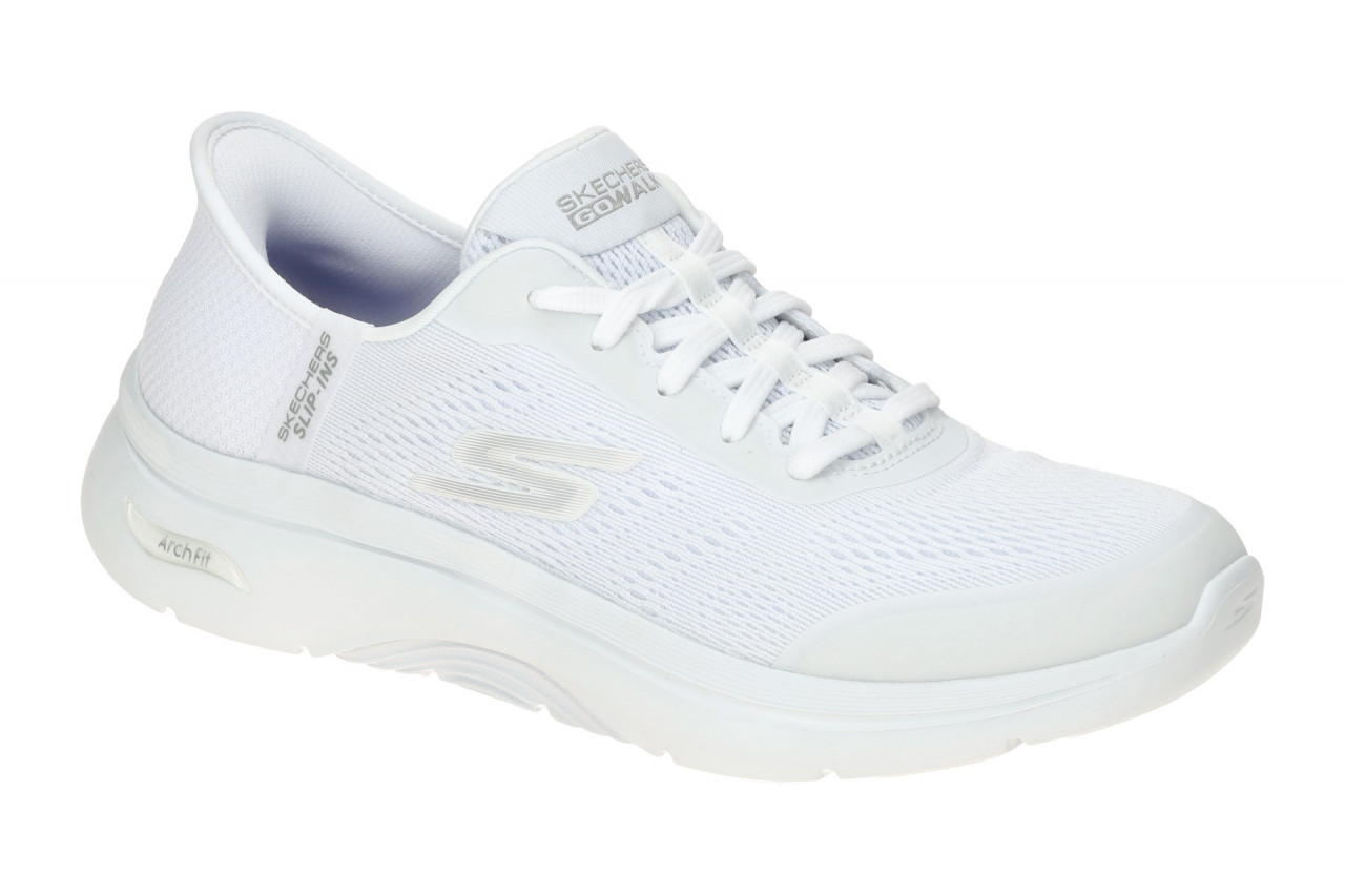 Skechers GO WALK ARCH FIT 2.0 125319 WHT wei? - sportliche Halbschuhe f?r Damen 1 Skechers GO WALK ARCH FIT 2.0 125319 WHT wei? - sportliche Halbschuhe f?r Damen