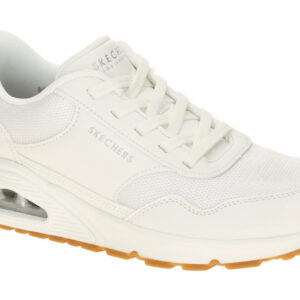 Skechers UNO 177117 WHT wei? - sportliche Slipper f?r Damen