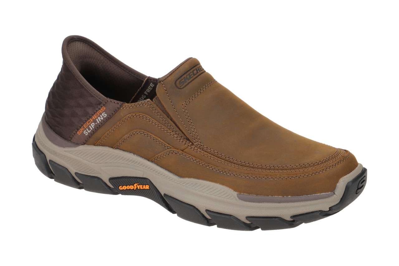 Skechers RESPECTED 204810 CDB braun - Slipper f?r Herren 1 Skechers RESPECTED 204810 CDB braun - Slipper f?r Herren