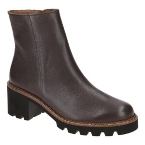 Paul Green 8018-01x dunkel-braun - elegante Stiefelette f?r Damen