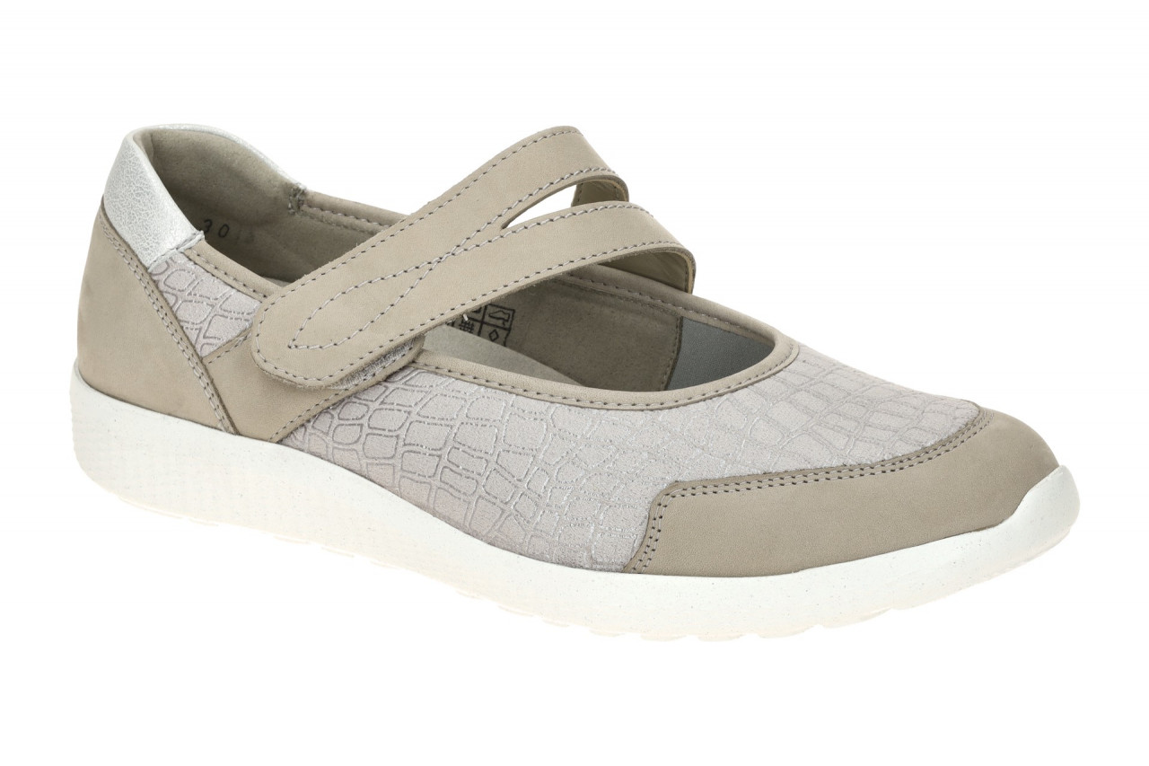 Waldl?ufer 634K31 309 263 taupe - Mary-Jane Ballerina 1 Waldl?ufer 634K31 309 263 taupe - Mary-Jane Ballerina