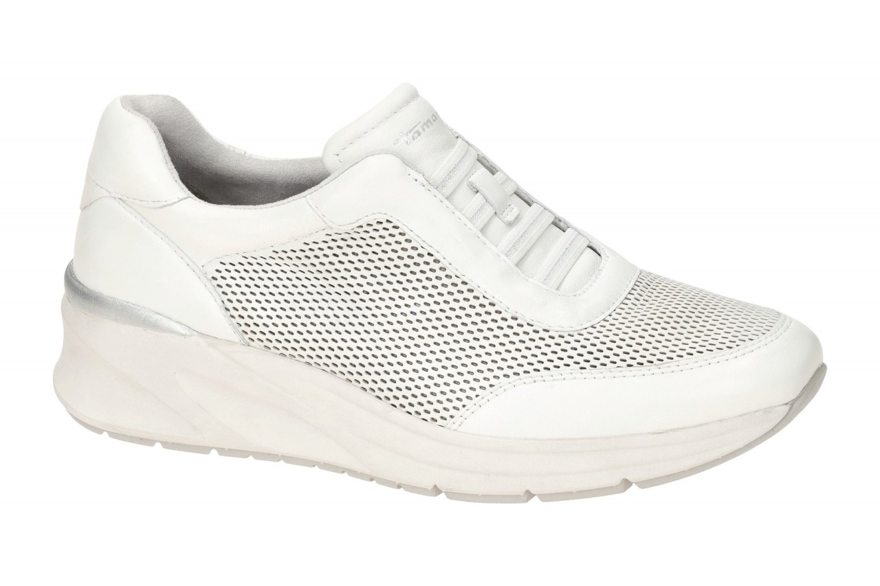 Tamaris Slipper Sneaker wei? Leder 1-24759 1 Tamaris Slipper Sneaker wei? Leder 1-24759