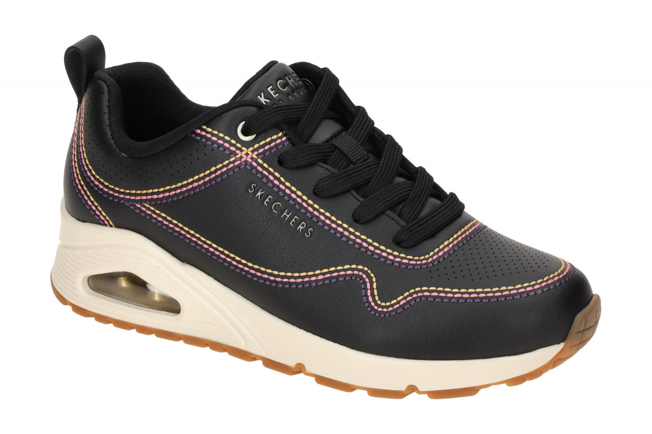 Skechers UNO 177022 BLK schwarz - sportliche Halbschuhe f?r Damen 1 Skechers UNO 177022 BLK schwarz - sportliche Halbschuhe f?r Damen
