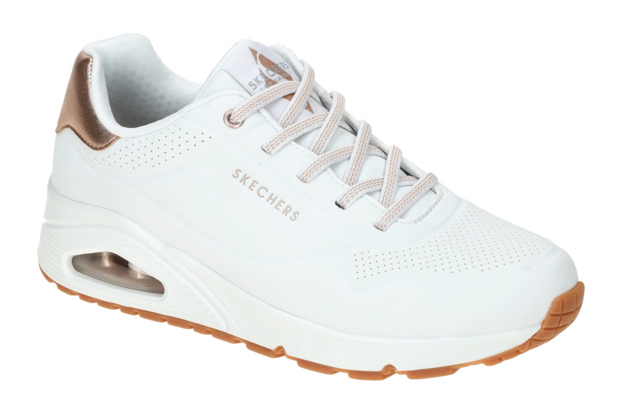Skechers UNO 155196 WHT wei? - sportliche Halbschuhe f?r Damen 1 Skechers UNO 155196 WHT wei? - sportliche Halbschuhe f?r Damen