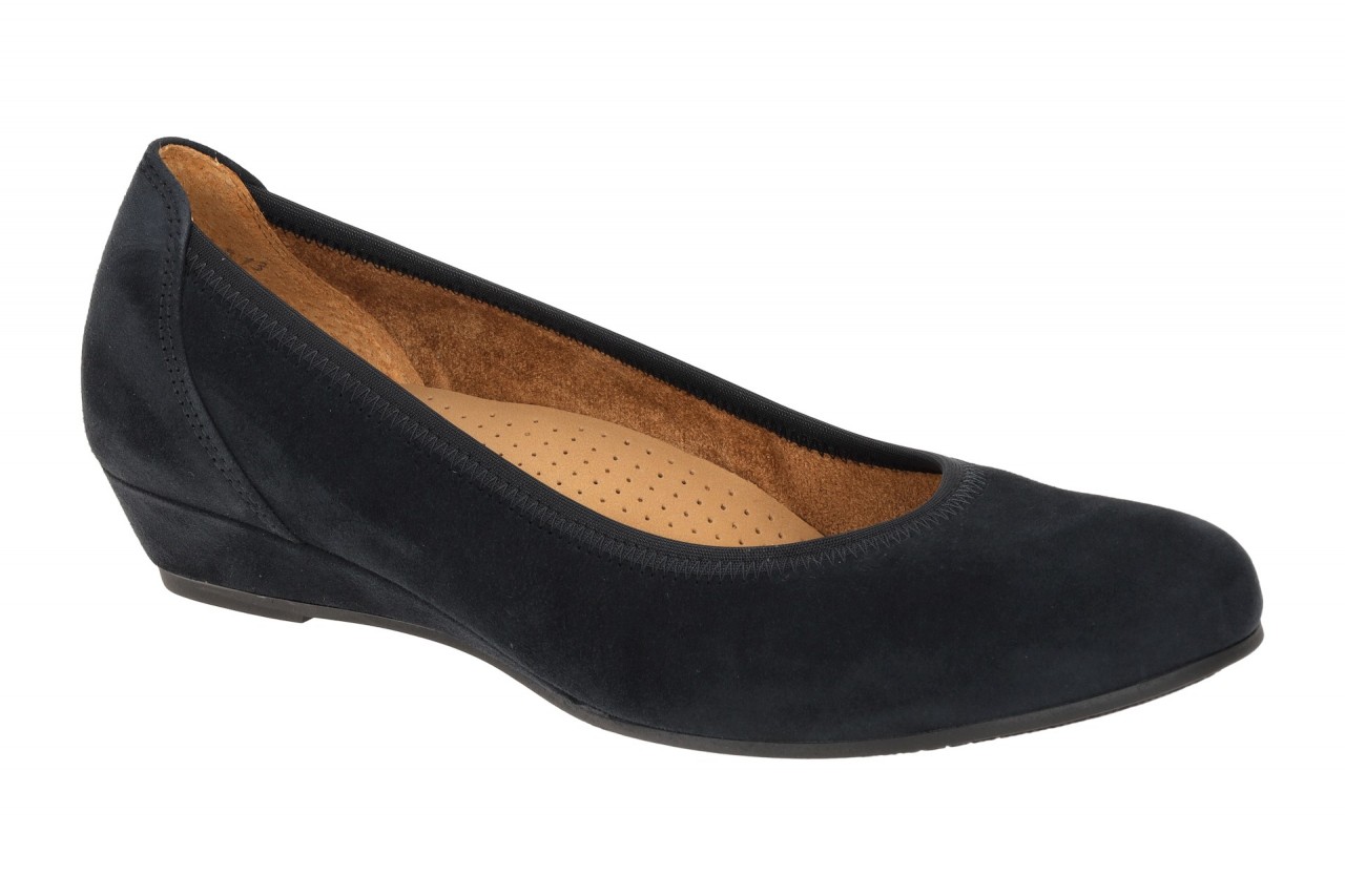 Gabor KRETA 02.690.46 dunkel-blau - Ballerina - Halbschuhe - Slipper f?r Damen 1 Gabor KRETA 02.690.46 dunkel-blau - Ballerina - Halbschuhe - Slipper f?r Damen