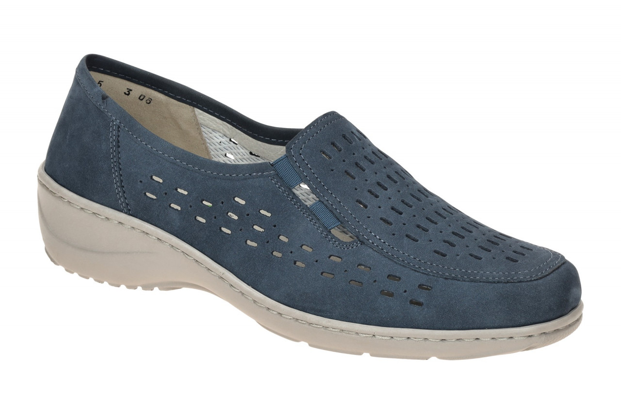 Waldl?ufer KYA 607503 191 206 blau - bequeme Slipper f?r Damen 1 Waldl?ufer KYA 607503 191 206 blau - bequeme Slipper f?r Damen