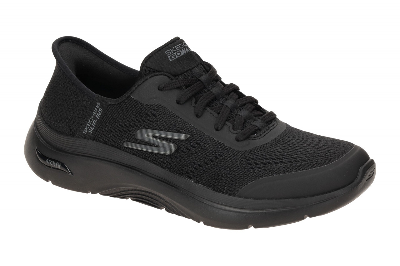 Skechers GO WALK ARCH FIT 2.0 125319 BBK schwarz - sportliche Halbschuhe f?r ... 1 Skechers GO WALK ARCH FIT 2.0 125319 BBK schwarz - sportliche Halbschuhe f?r ...