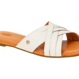 UGG KENLEIGH SLIDE 1142711 JSM wei? - Pantolette f?r Damen