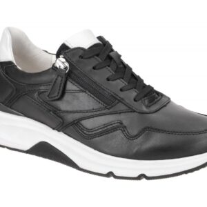Gabor ROLLINGSOFT 46.896.57 schwarz - sportliche Halbschuhe f?r Damen