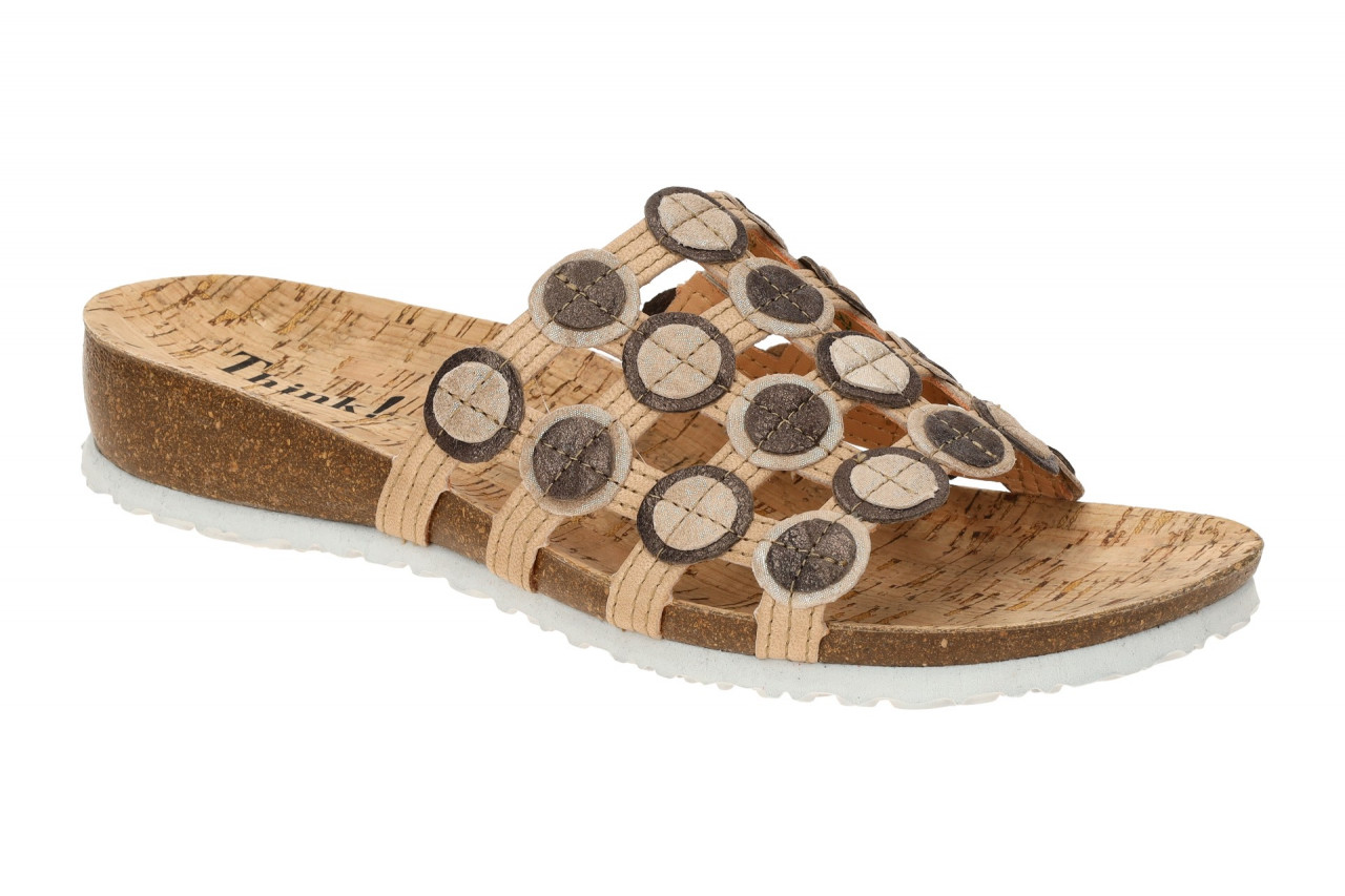 Think JULIA 3-000247-4010 beige - bequeme Pantolette f?r Damen 1 Think JULIA 3-000247-4010 beige - bequeme Pantolette f?r Damen