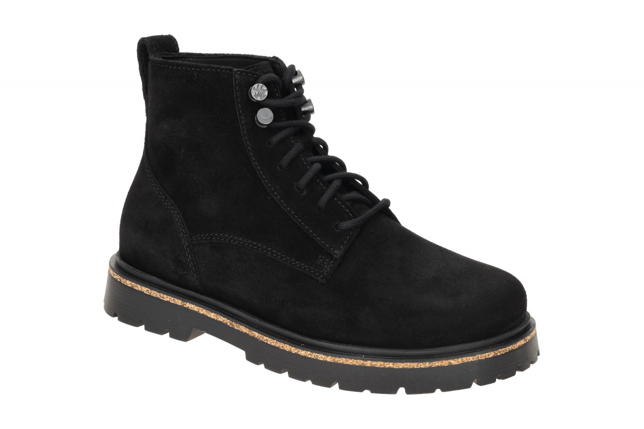 Birkenstock HIGHWOOD LACE MID 1028930 schwarz - bequeme Stiefelette f?r Damen 1 Birkenstock HIGHWOOD LACE MID 1028930 schwarz - bequeme Stiefelette f?r Damen