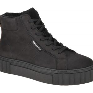 Tamaris Plateau Boots schwarz Leo 25227