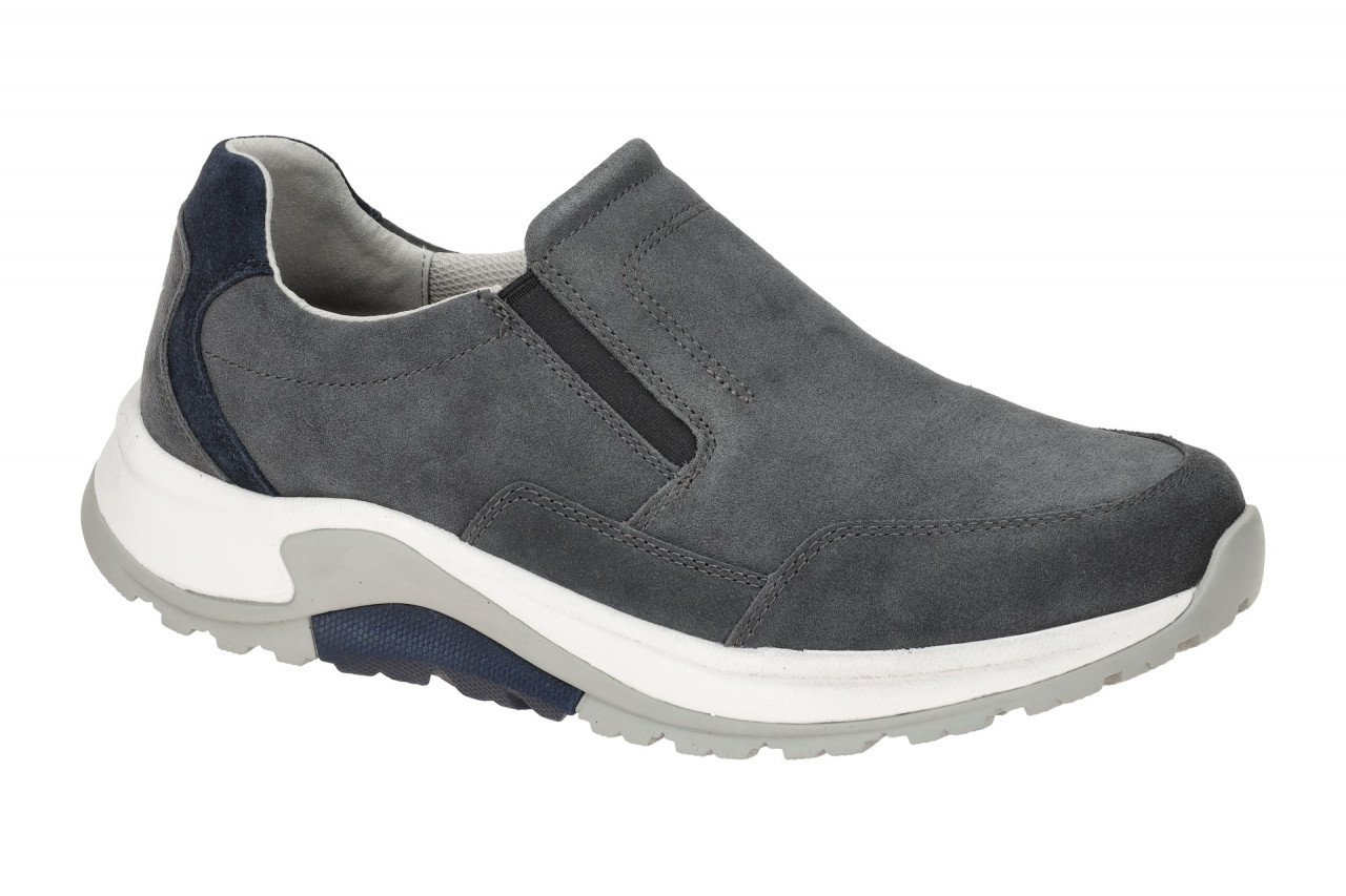 Pius Gabor ROLLINGSOFT 8000.20.06 dunkel-grau - bequeme Slipper f?r Herren 1 Pius Gabor ROLLINGSOFT 8000.20.06 dunkel-grau - bequeme Slipper f?r Herren