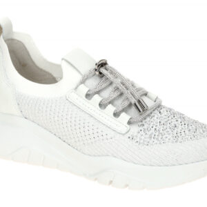 Gabor 63.455.41 wei? - sportliche Slipper f?r Damen