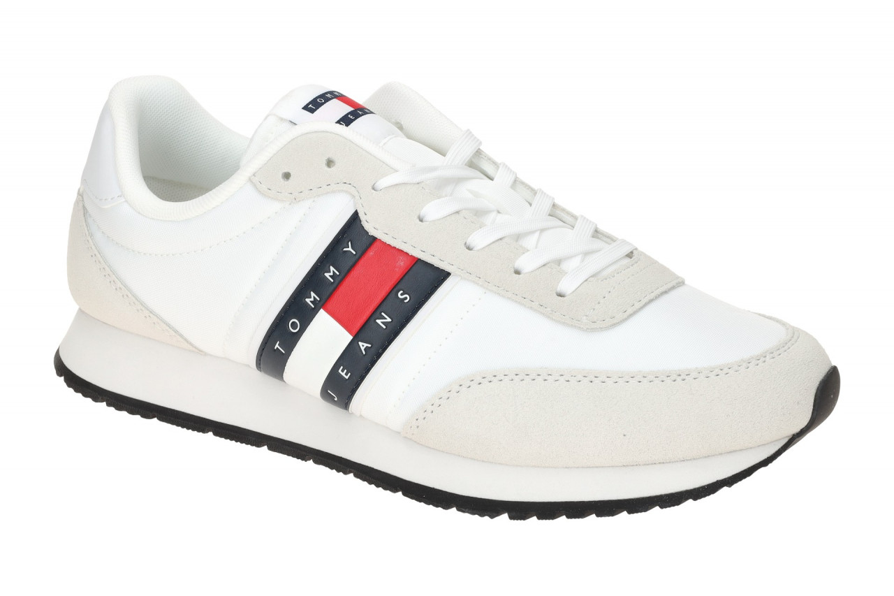 Tommy Hilfiger TJM RUNNER CASUAL ESS EM01351 YBR wei? - Sneakers f?r Herren 1 Tommy Hilfiger TJM RUNNER CASUAL ESS EM01351 YBR wei? - Sneakers f?r Herren