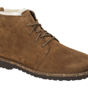 Birkenstock UPPSALA MID SHEARLING 1028148 hell-braun - bequeme Stiefelette f?...