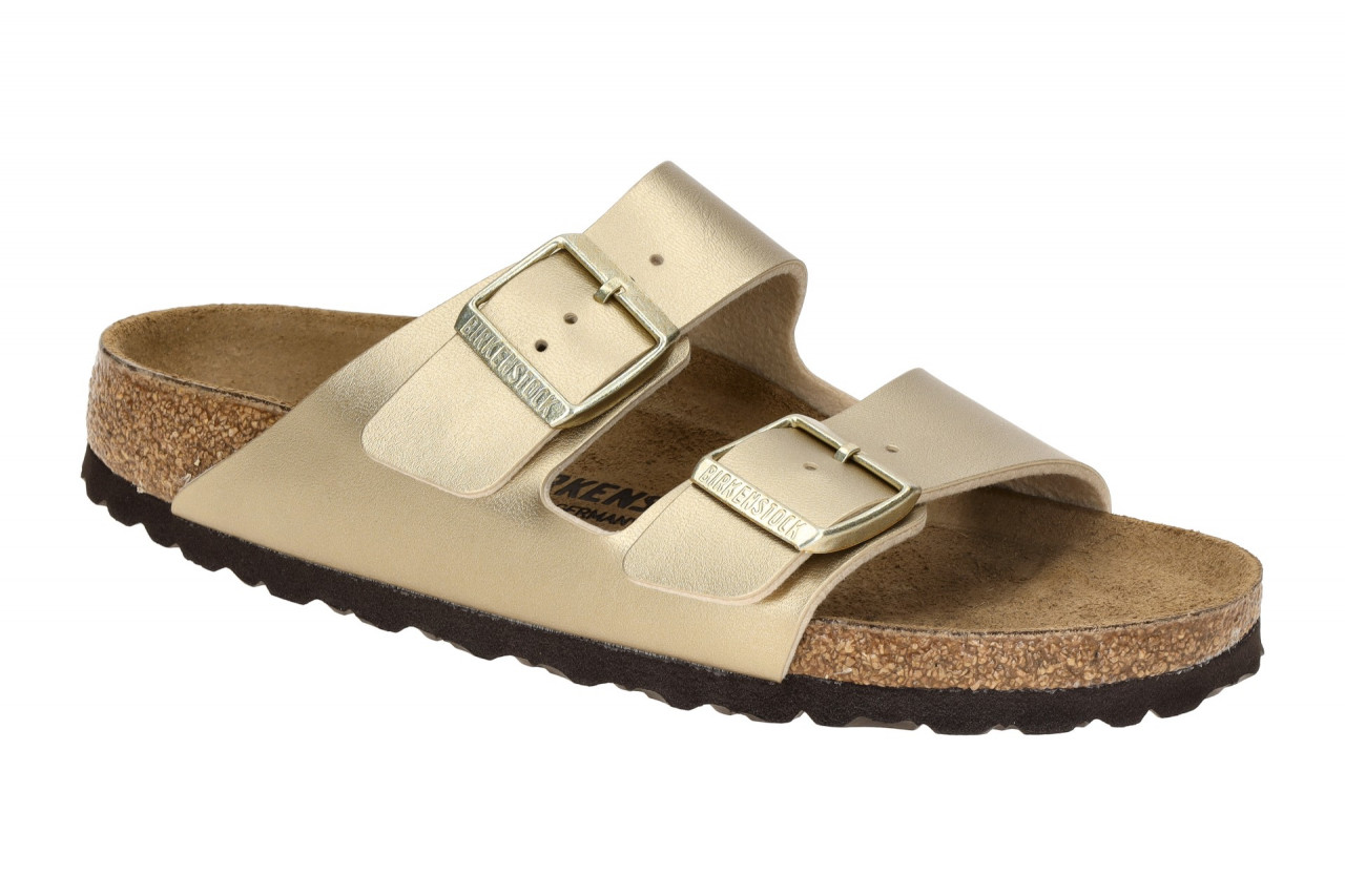 Birkenstock ARIZONA BS 1016111 gold - Pantolette f?r Damen 1 Birkenstock ARIZONA BS 1016111 gold - Pantolette f?r Damen