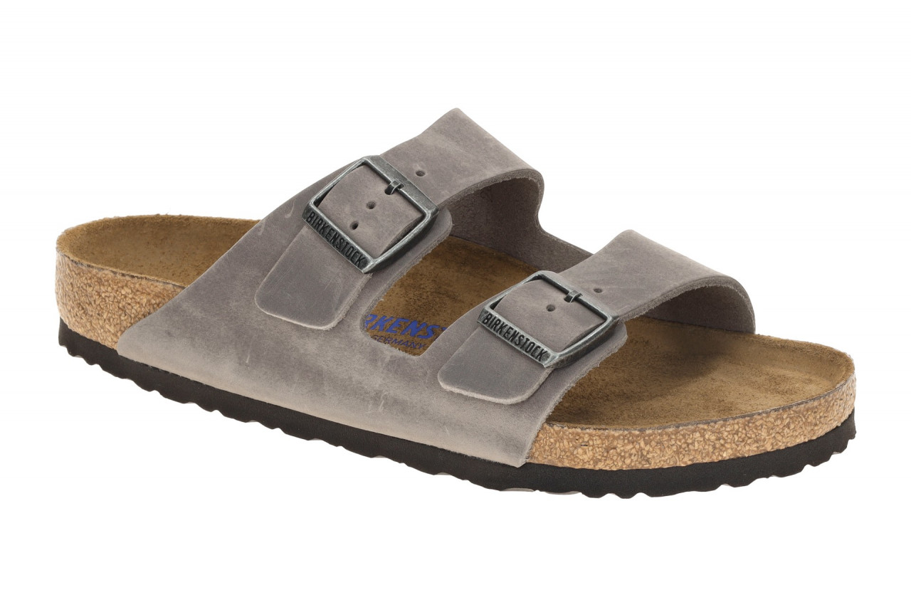 Birkenstock ARIZONA BS 552801 grau - bequeme Pantoletten f?r Herren 1 Birkenstock ARIZONA BS 552801 grau - bequeme Pantoletten f?r Herren