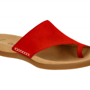 Gabor 63.700.15 rot - Pantoletten f?r Damen