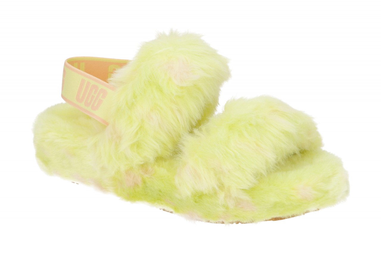 UGG OH YEAH SPOTS 1118165 PLLN gelb - Riemchen Sandale f?r Damen 1 UGG OH YEAH SPOTS 1118165 PLLN gelb - Riemchen Sandale f?r Damen