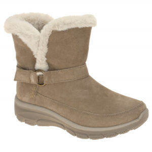 Skechers EASY GOING 168051 DKTP taupe - bequeme Stiefelette f?r Damen