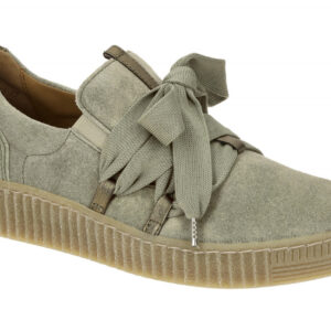 Gabor 73.333.11 gr?n - sportliche Slipper f?r Damen