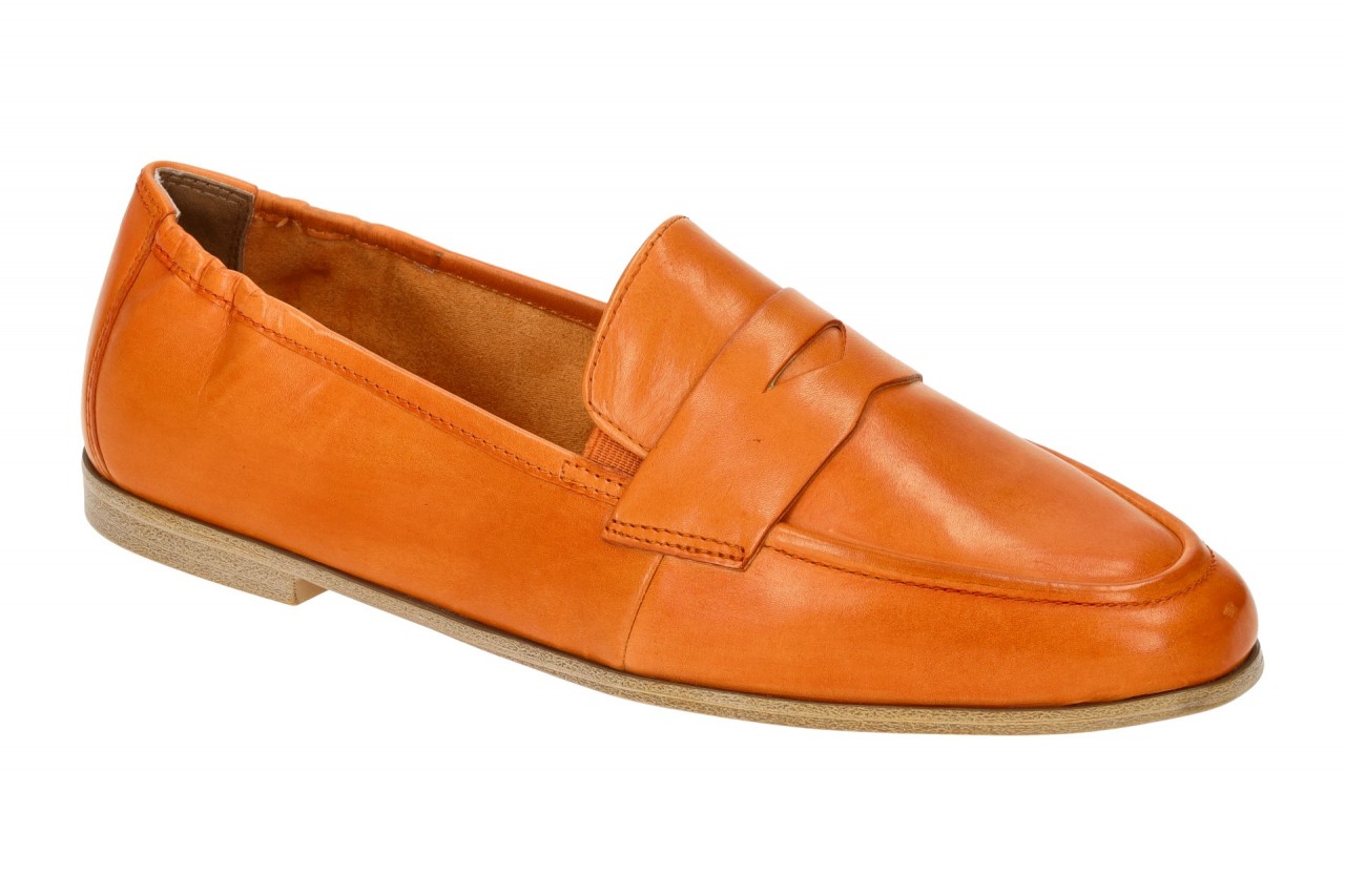 Tamaris Slipper Loafer orange Leder 1-23765-42 1 Tamaris Slipper Loafer orange Leder 1-23765-42