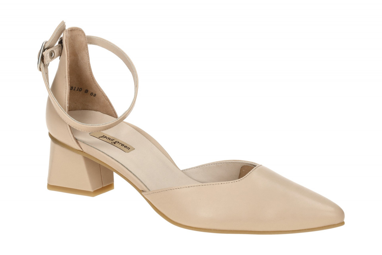 Paul Green 3820-00 beige - Riemchen Pumps f?r Damen 1 Paul Green 3820-00 beige - Riemchen Pumps f?r Damen
