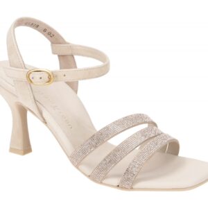 Paul Green 6058-01x beige - Riemchen Sandale f?r Damen