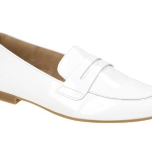 Gabor 25.213.91 wei? - elegante Slipper f?r Damen