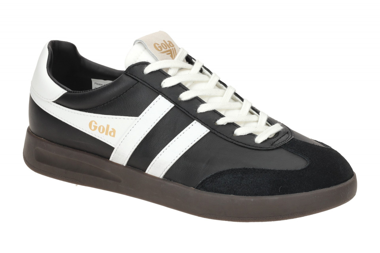 Gola CYCLONE LEATHER CMB743BW schwarz - Sneakers f?r Herren 1 Gola CYCLONE LEATHER CMB743BW schwarz - Sneakers f?r Herren