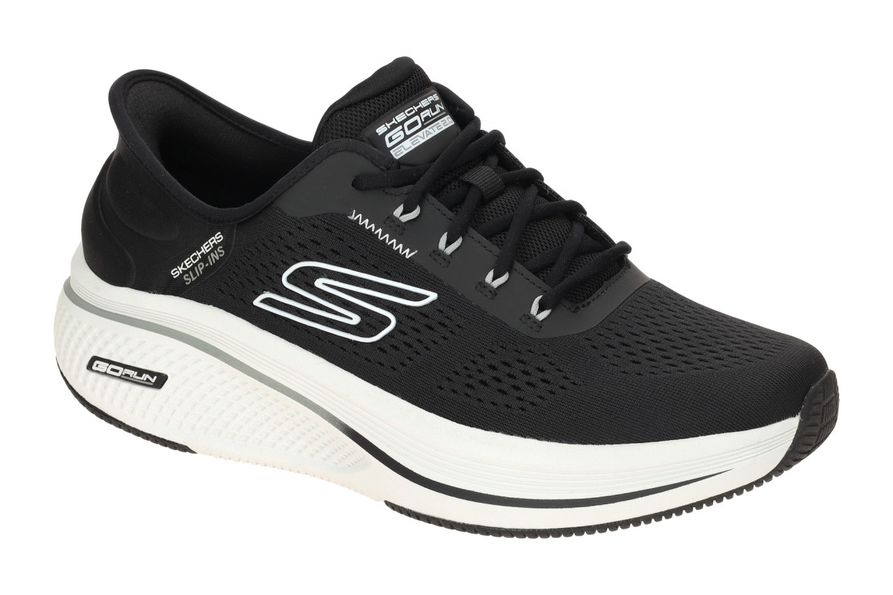 Skechers GO RUN ELEVATE 2.0 220853 BKW schwarz - Sportschuhe f?r Herren 1 Skechers GO RUN ELEVATE 2.0 220853 BKW schwarz - Sportschuhe f?r Herren