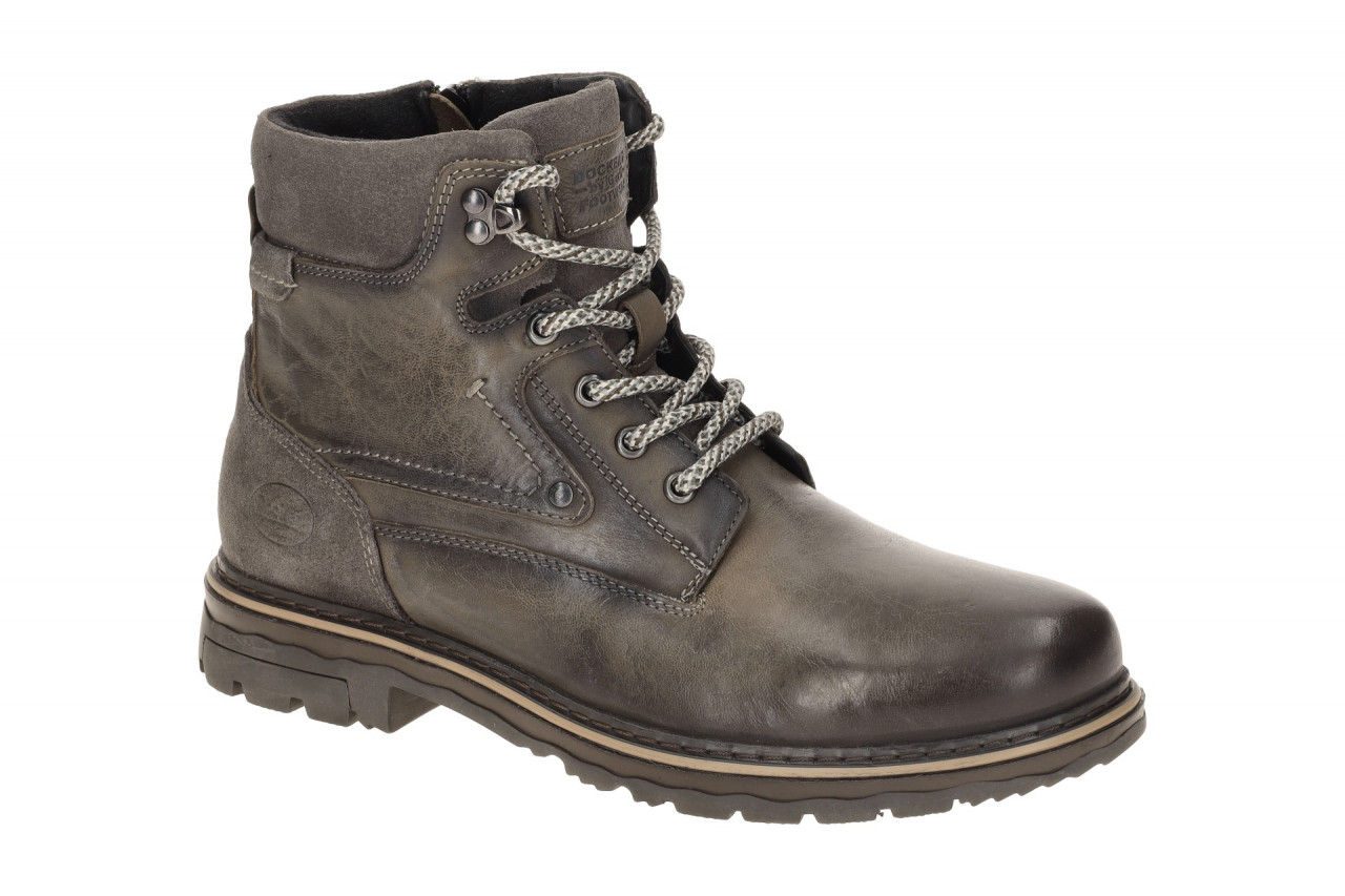 Dockers by Gerli 51GL005-140220 dunkel-grau - bequeme Stiefelette f?r Herren 1 Dockers by Gerli 51GL005-140220 dunkel-grau - bequeme Stiefelette f?r Herren
