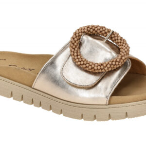 Gabor 63.745.62 grau - Pantolette f?r Damen