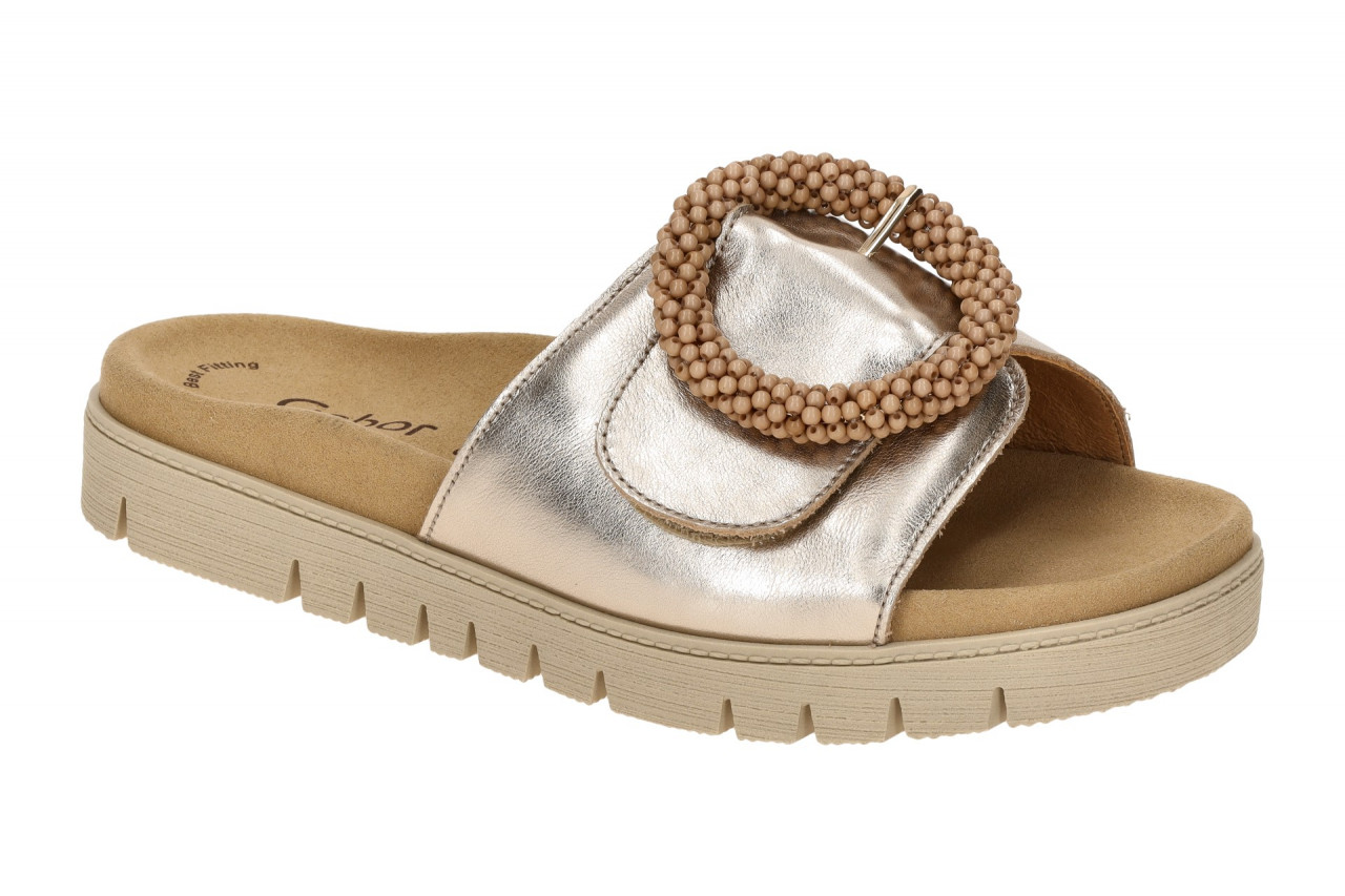 Gabor 63.745.62 grau - Pantolette f?r Damen 1 Gabor 63.745.62 grau - Pantolette f?r Damen