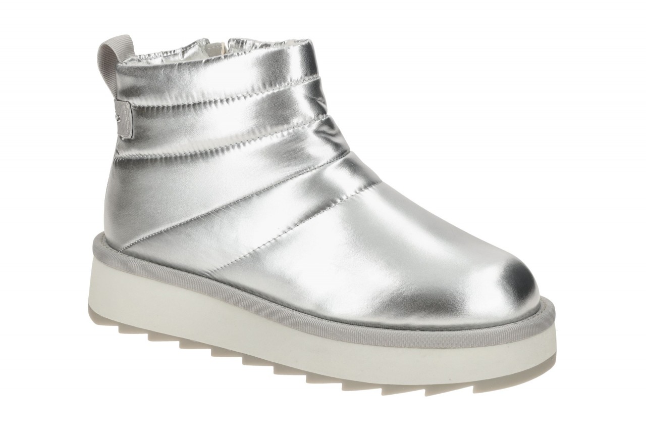 Tamaris Winter Stiefelette silber Warmfutter Vegan 1-26821 1 Tamaris Winter Stiefelette silber Warmfutter Vegan 1-26821