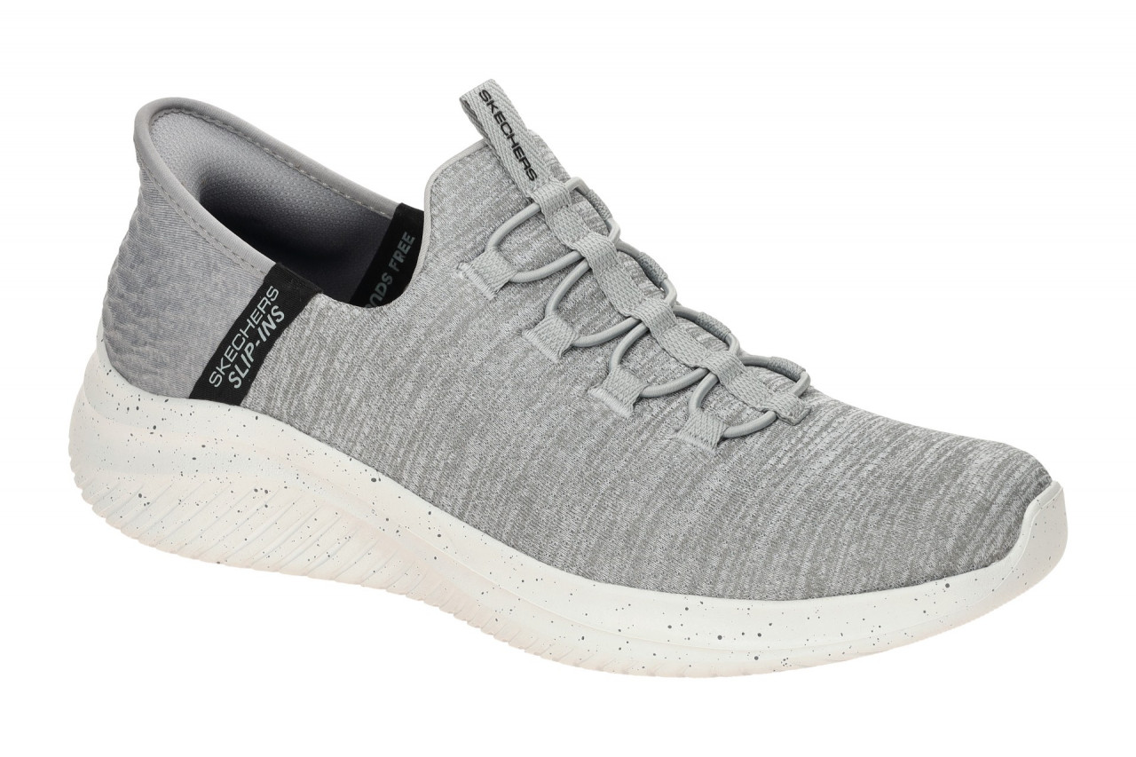 Skechers ULTRA FLEX 3.0 232452 GRY hell-grau - sportliche Slipper f?r Herren 1 Skechers ULTRA FLEX 3.0 232452 GRY hell-grau - sportliche Slipper f?r Herren