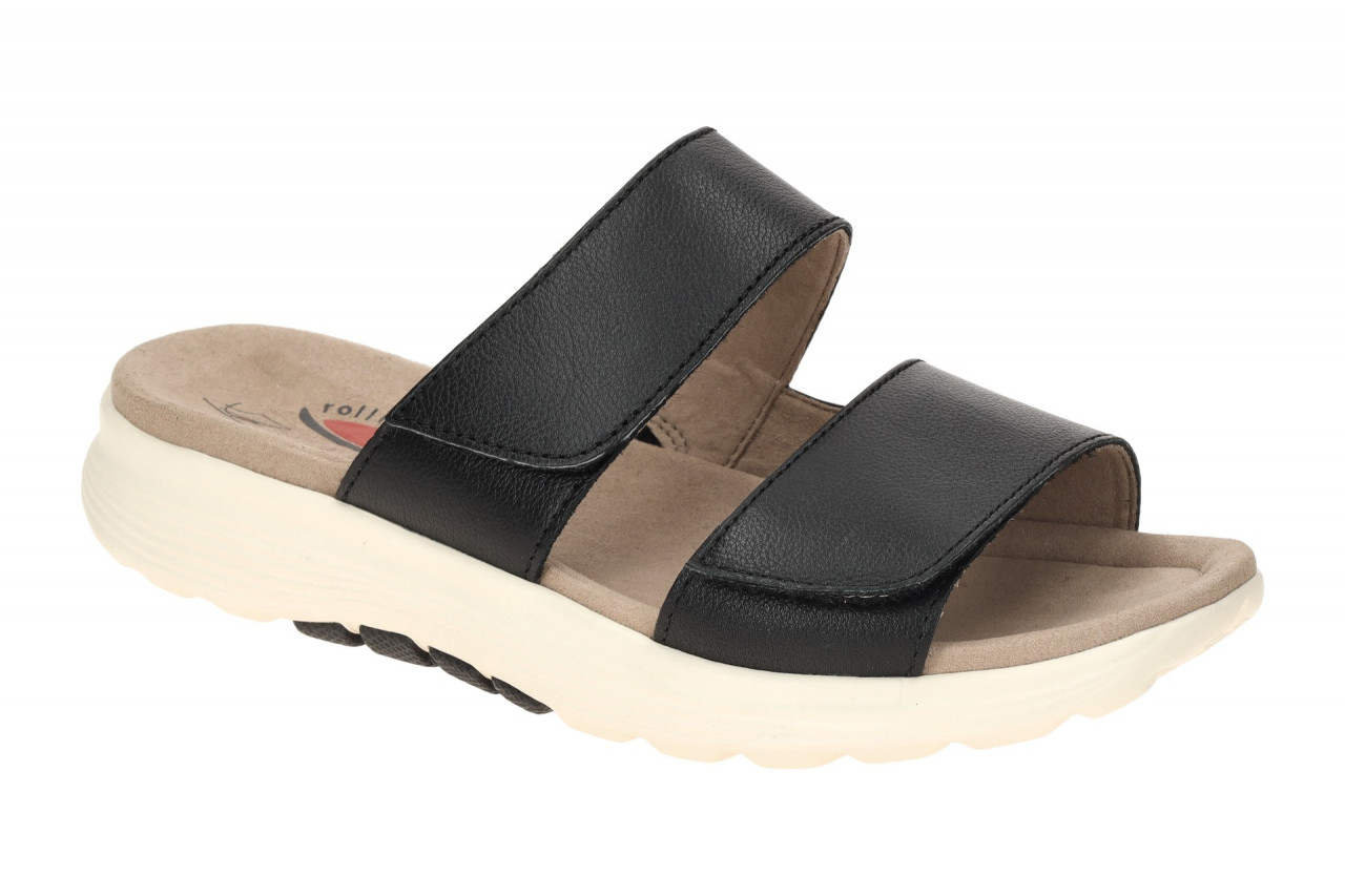 Gabor ROLLINGSOFT 66.811.57 schwarz - bequeme Pantolette f?r Damen 1 Gabor ROLLINGSOFT 66.811.57 schwarz - bequeme Pantolette f?r Damen