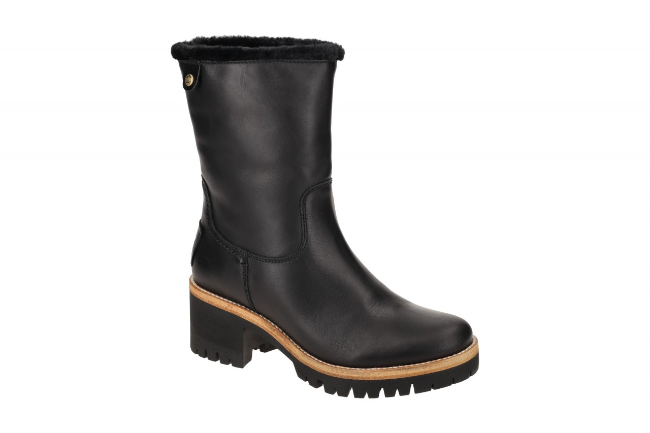 Panama Jack Piola B42 black schwarz - elegante Stiefelette f?r Damen 1 Panama Jack Piola B42 black schwarz - elegante Stiefelette f?r Damen