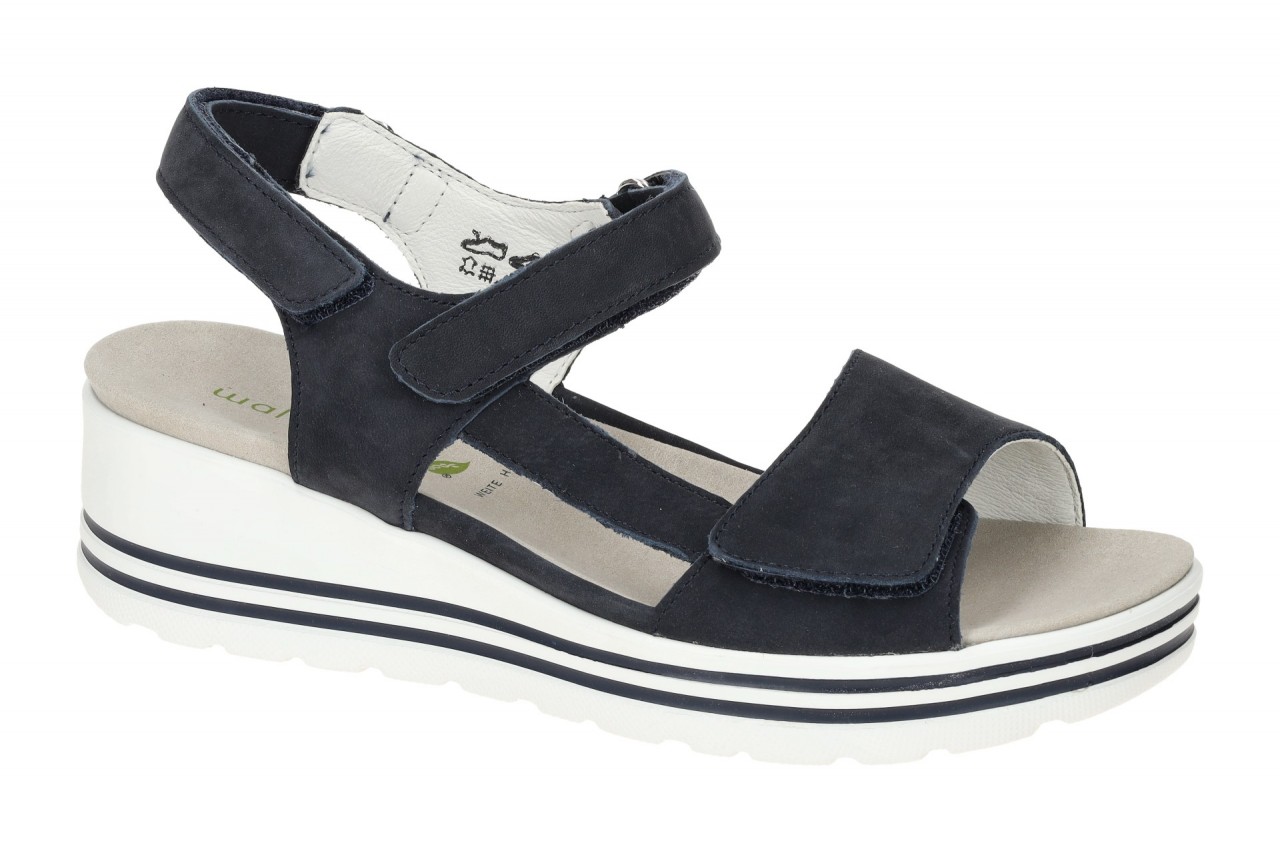 Waldl?ufer H 728003 191 217 dunkel-blau - Sandalette f?r Damen 1 Waldl?ufer H 728003 191 217 dunkel-blau - Sandalette f?r Damen